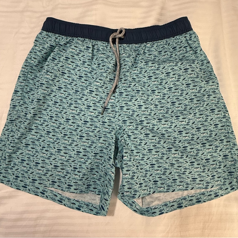 Rainforest Swim Fish Swim Trunks